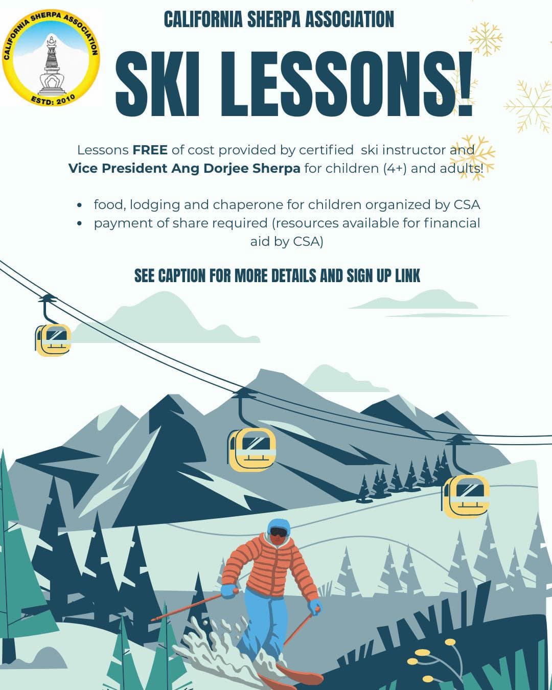 Winter Ski Lessons ❄️⛷️
